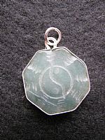 Photo 2 of our Jade yin yang pendant