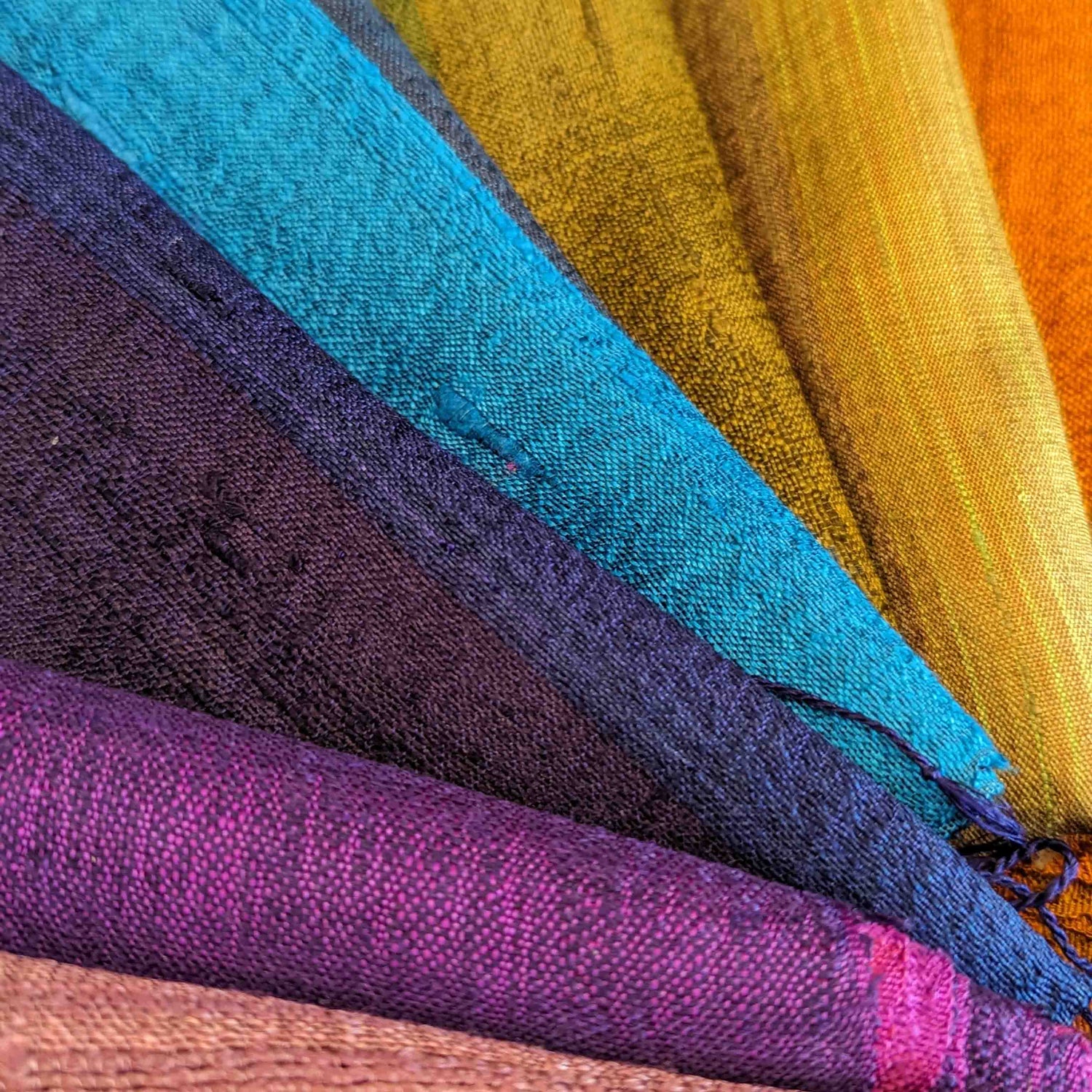 Silk and Cotton Scarves