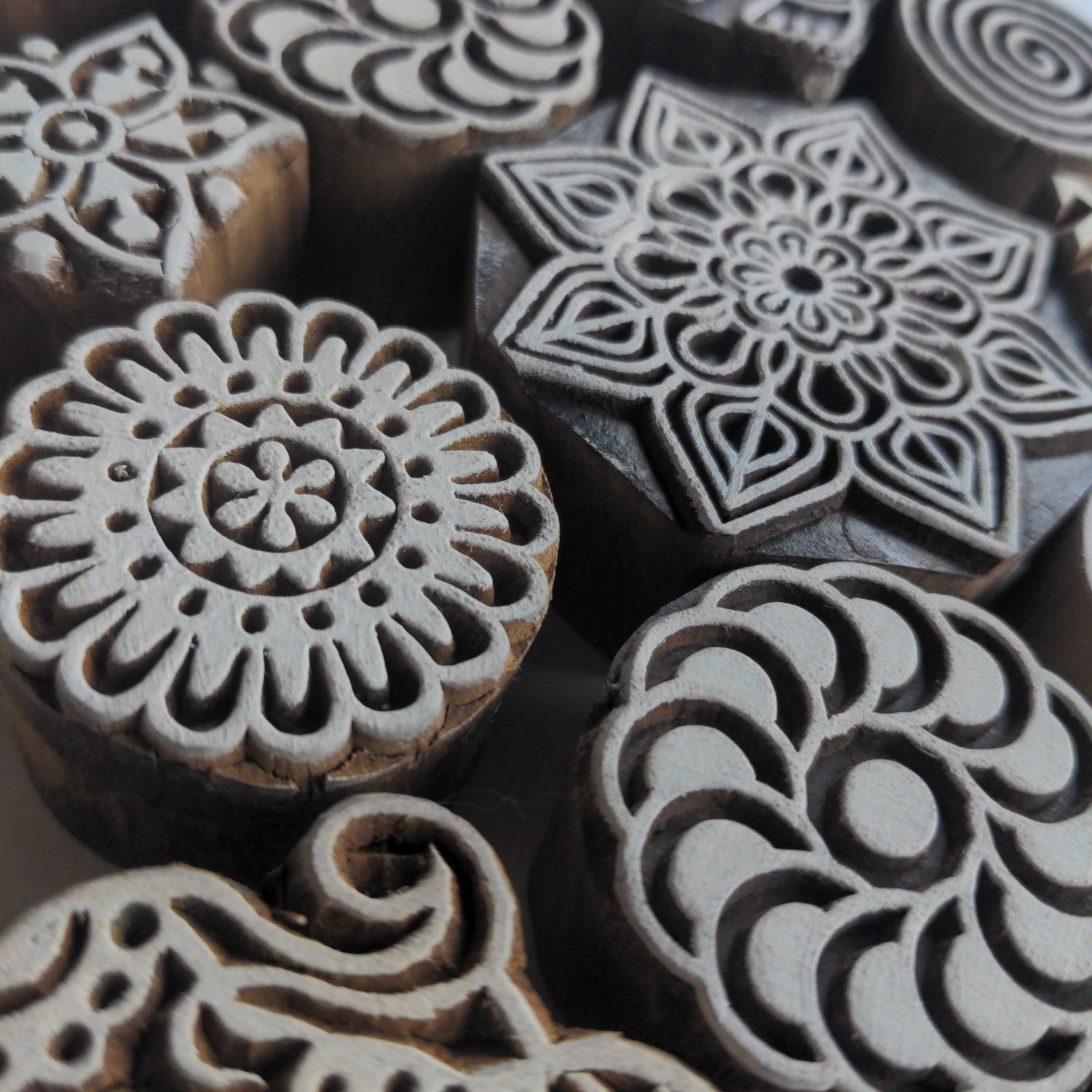 Wooden Printing Blocks