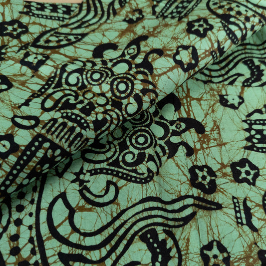 Batik Sarong | Apple Green Batik from Bali