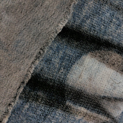 Naturally Dyed Fabric - Moon Print Hand Dyed Fabric