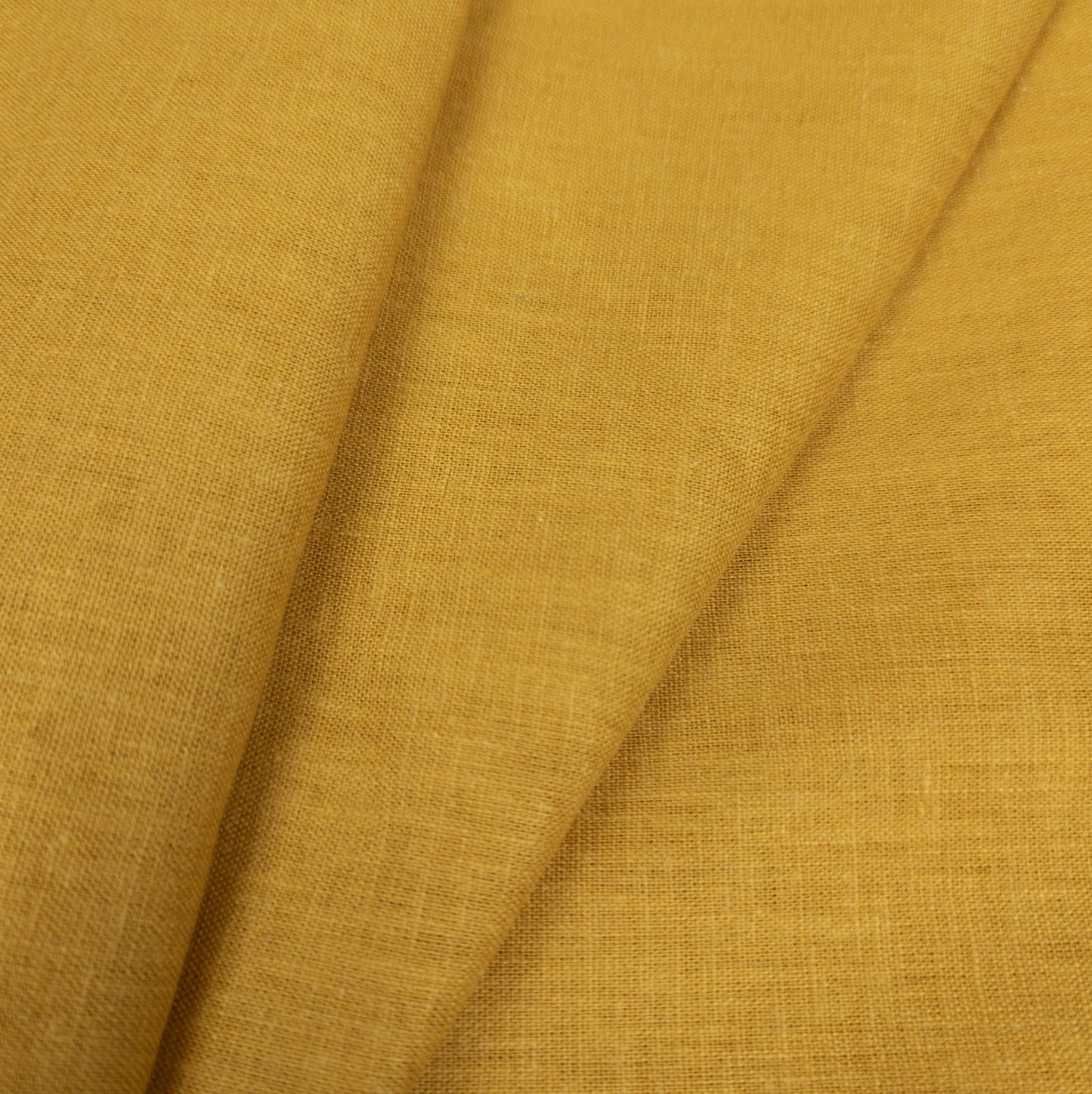 Mustard Yellow Hemp Fabric - Wide Medium Weight Hemp Fabric By The Metre