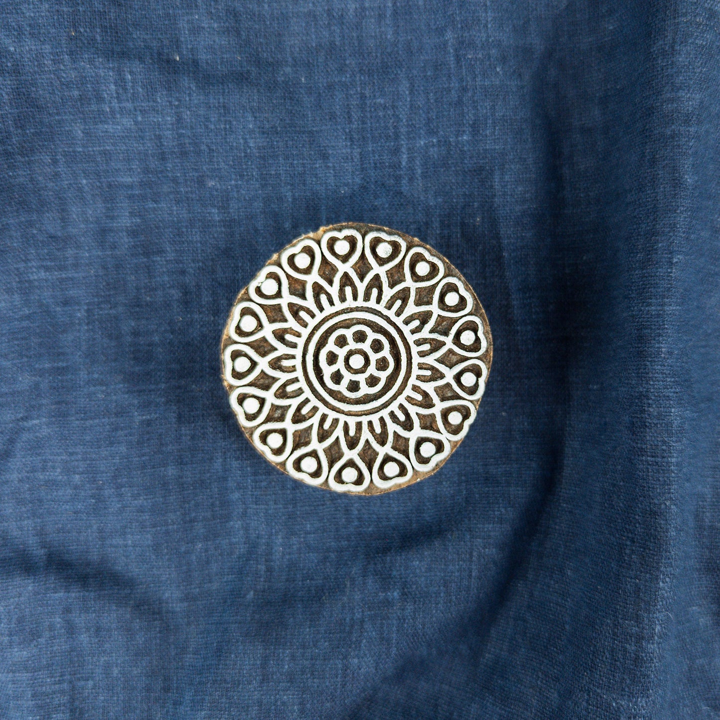 Circular Mandala Stamp | Indian Printing Blocks