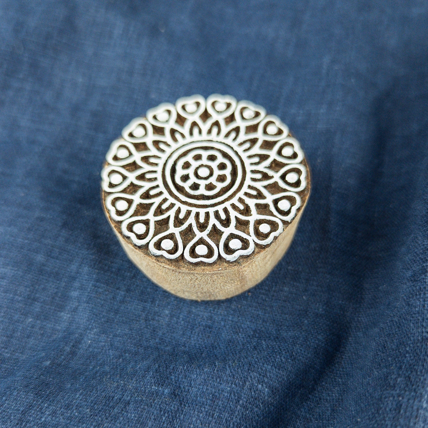 Circular Mandala Stamp | Indian Printing Blocks