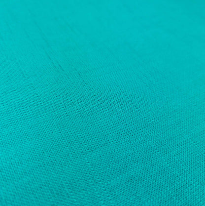 Bright Teal Hemp Fabric  - Wide Medium Weight Hemp Fabric By The Metre