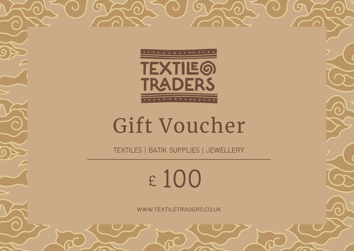 £100 Textile Traders Gift Voucher